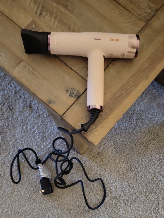 Lange Other - Lange Blush Pink Travel Hair Dryer with Black Nozzle